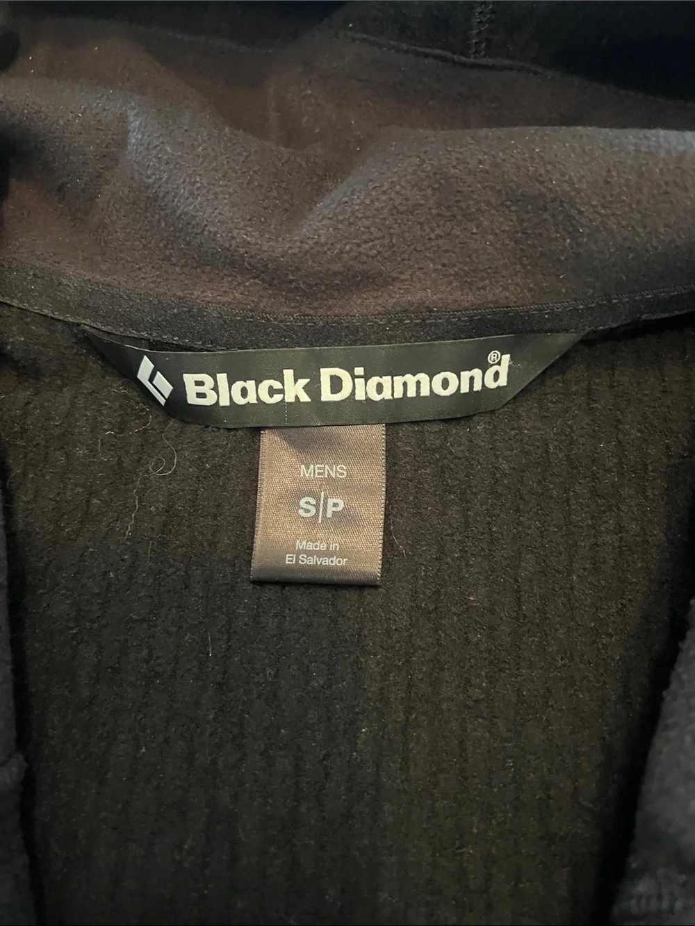Black Diamond Full-Zip Jacket Size Small.
